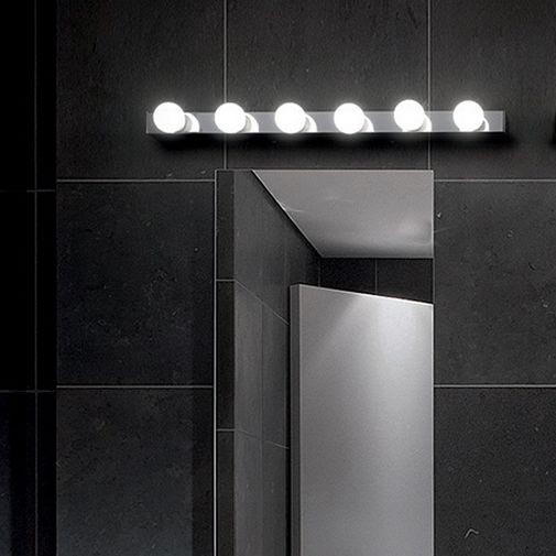 Ideal Lux - Seinavalgusti PRIVE 6xE14/40W/230V läikiv kroom