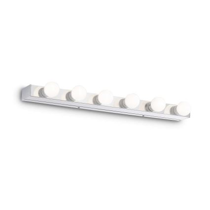 Ideal Lux - Seinavalgusti PRIVE 6xE14/40W/230V läikiv kroom