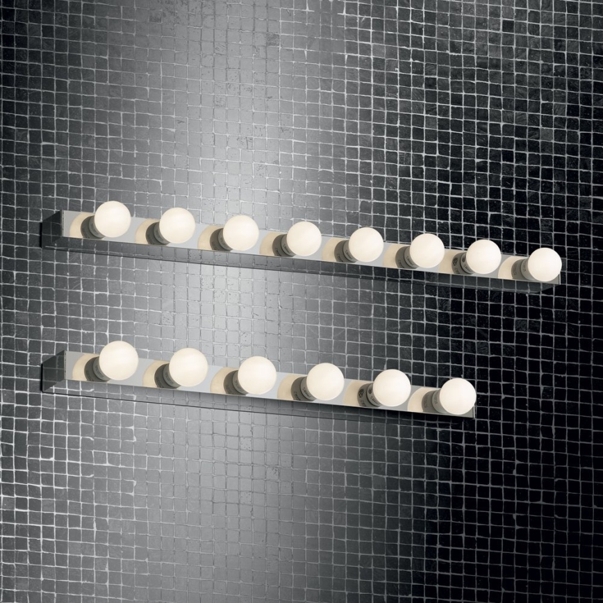 Ideal Lux - Seinavalgusti PRIVE 6xE14/40W/230V läikiv kroom