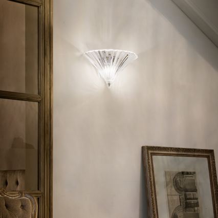 Ideal Lux - seinavalgusti SANTA 1xE14/40W/230V läbipaistev