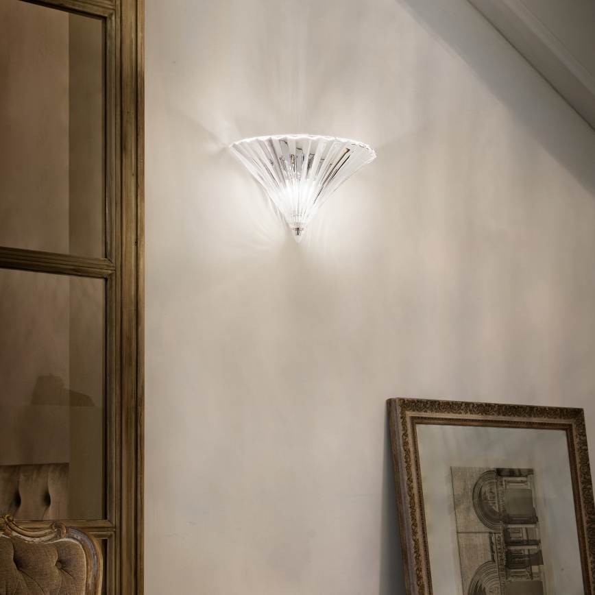 Ideal Lux - seinavalgusti SANTA 1xE14/40W/230V läbipaistev