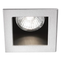 Ideal Lux - Sisseehitatud laevalgusti FUNKY 1xGU10/50W/230V 9x9 cm mattkroom