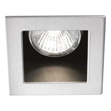 Ideal Lux - Sisseehitatud laevalgusti FUNKY 1xGU10/50W/230V 9x9 cm mattkroom