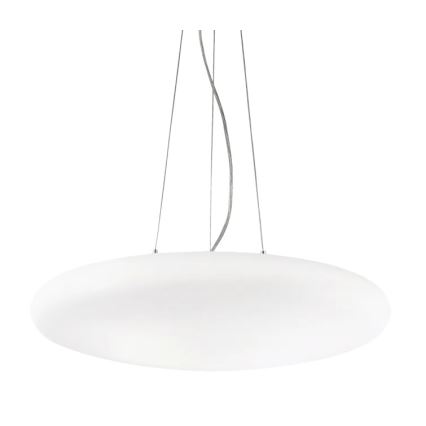 Ideal Lux - SMARTIES kaabliga rippvalgusti 5xE27/42W/230V, läbimõõt 60 cm, valge
