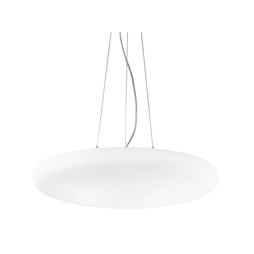 Ideal Lux - SMARTIES kaabliga rippvalgusti 5xE27/42W/230V, läbimõõt 60 cm, valge