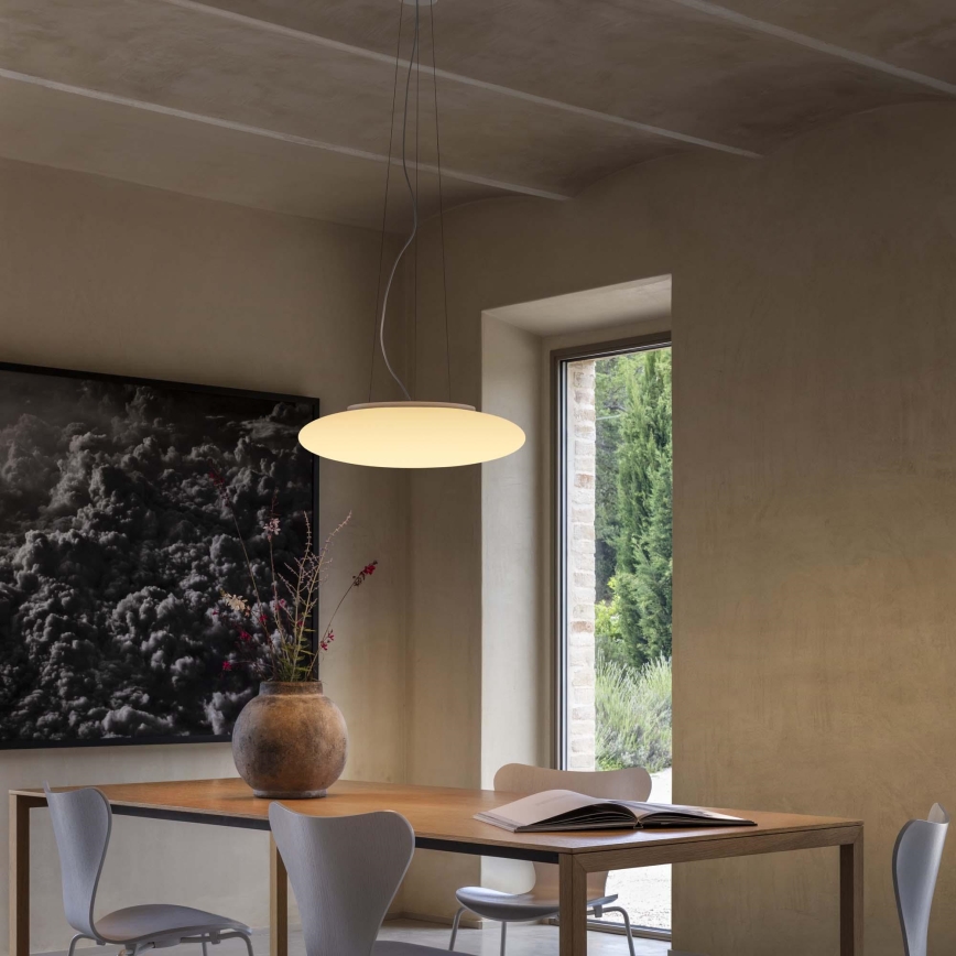 Ideal Lux - SMARTIES kaabliga rippvalgusti 5xE27/42W/230V, läbimõõt 60 cm, valge