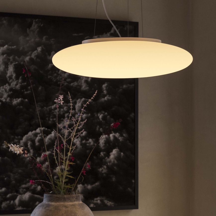 Ideal Lux - SMARTIES kaabliga rippvalgusti 5xE27/42W/230V, läbimõõt 60 cm, valge