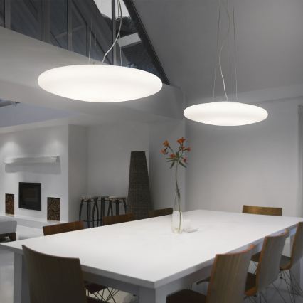 Ideal Lux - SMARTIES kaabliga rippvalgusti 5xE27/42W/230V, läbimõõt 60 cm, valge