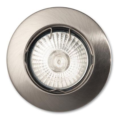 Ideal Lux - Süvistatav laevalgusti 1xGU10/50W/230V läbimõõt 7,7 cm mattkroom
