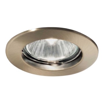 Ideal Lux - Süvistatav valgusti JAZZ 1xGU10/50W/230V pronks