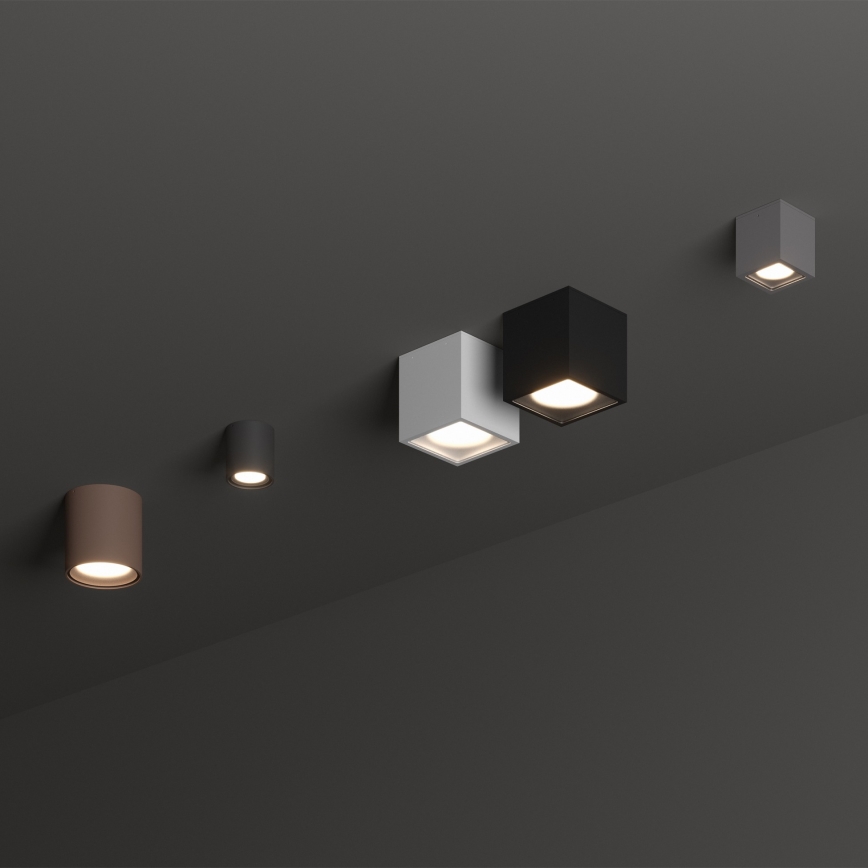 Ideal Lux - TECHO välisvalgusti 1xGU10/20W/230V 9x9 cm IP54 valge