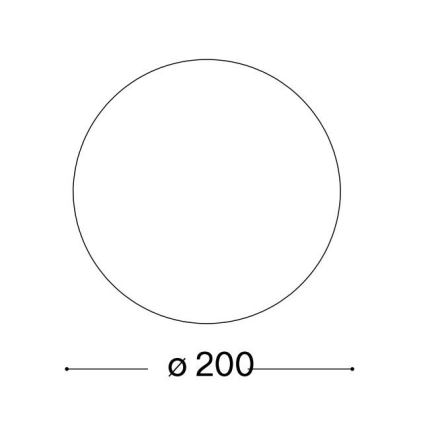 Ideal Lux - universaalne asendusklaas MAPA E27 Ø 20 cm valge