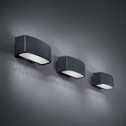 Ideal Lux - Väli seinavalgusti ANDROMEDA 1xE27/60W/230V IP55 antratsiit
