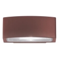 Ideal Lux - Väli seinavalgusti ANDROMEDA 1xE27/60W/230V IP55 pruun
