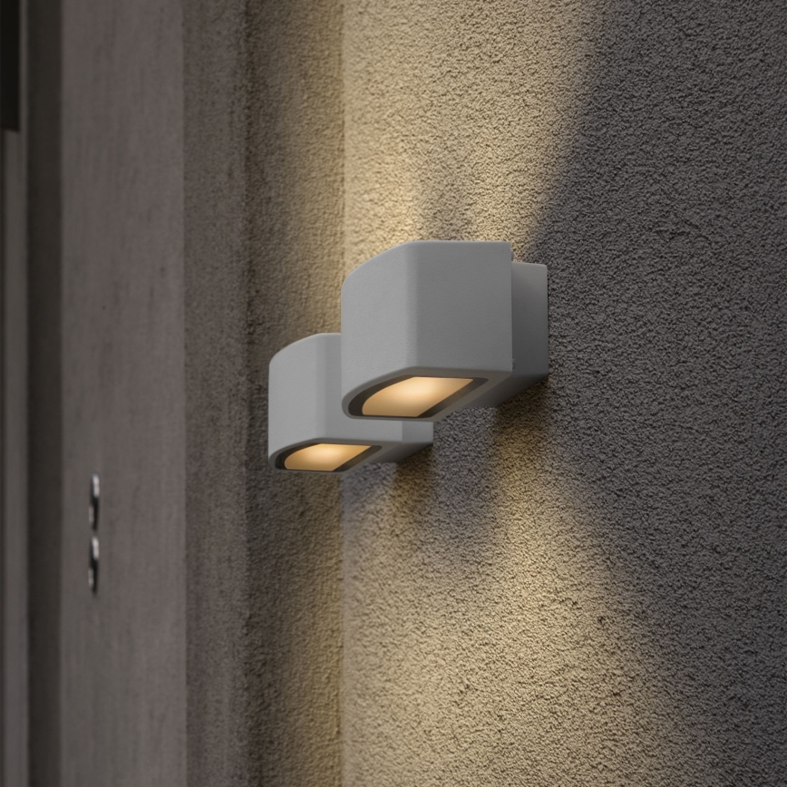Ideal Lux - Väli seinavalgusti ANDROMEDA 1xE27/60W/230V IP55 valge