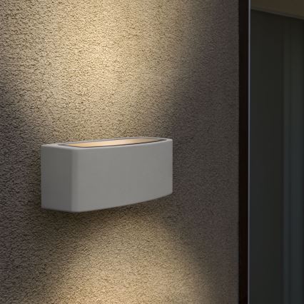 Ideal Lux - Väli seinavalgusti ANDROMEDA 1xE27/60W/230V IP55 valge