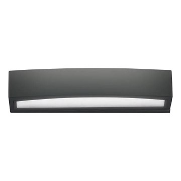 Ideal Lux - Väli seinavalgusti ANDROMEDA 2xE27/60W/230V IP55 must