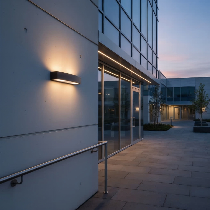 Ideal Lux - Väli seinavalgusti ANDROMEDA 2xE27/60W/230V IP55 pruun