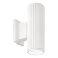 Ideal Lux - Väli seinavalgusti BASE 2xGU10/28W/230V IP44 valge