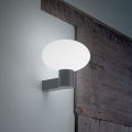 Ideal Lux - Väli seinavalgusti CLIO 1xE27/42W/230V IP44 antratsiit
