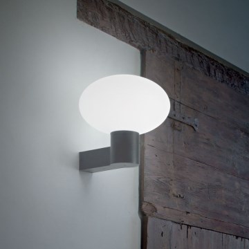 Ideal Lux - Väli seinavalgusti CLIO 1xE27/42W/230V IP44 antratsiit