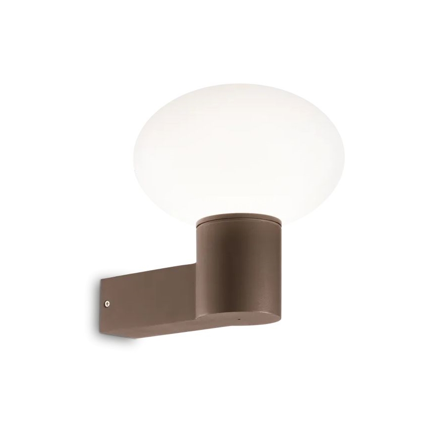 Ideal Lux - Väli seinavalgusti CLIO 1xE27/42W/230V IP44 pruun