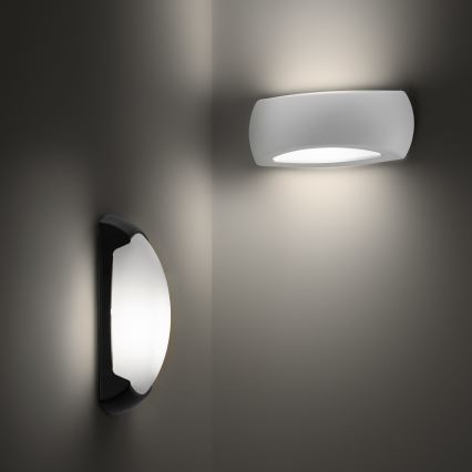 Ideal Lux - Väli seinavalgusti FELIX 1xE27/23W/230V IP66 must