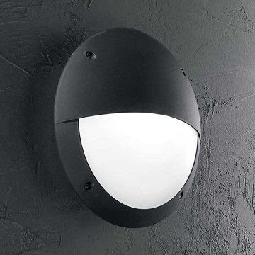 Ideal Lux - Väli seinavalgusti LUCIA 1xE27/23W/230V IP66 must