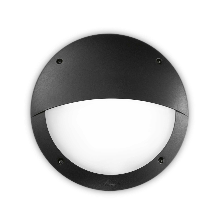 Ideal Lux - Väli seinavalgusti LUCIA 1xE27/23W/230V IP66 must