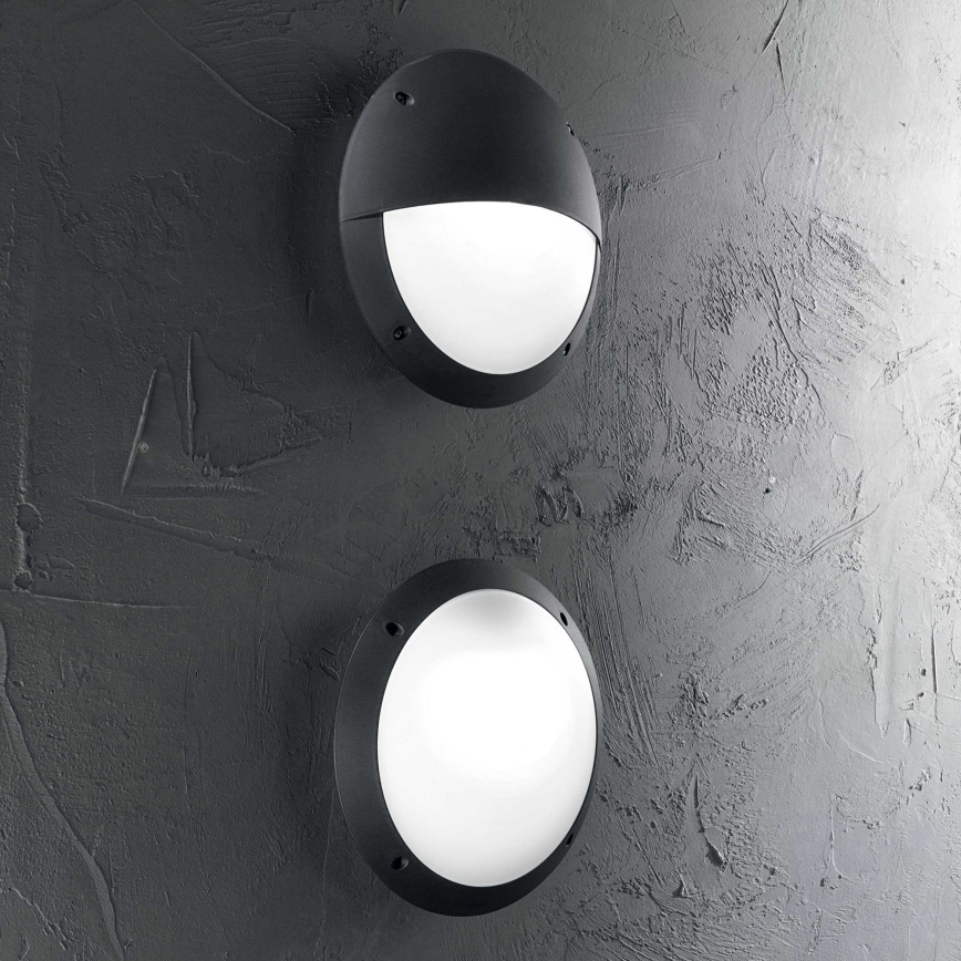Ideal Lux - Väli seinavalgusti LUCIA 1xE27/23W/230V IP66 must