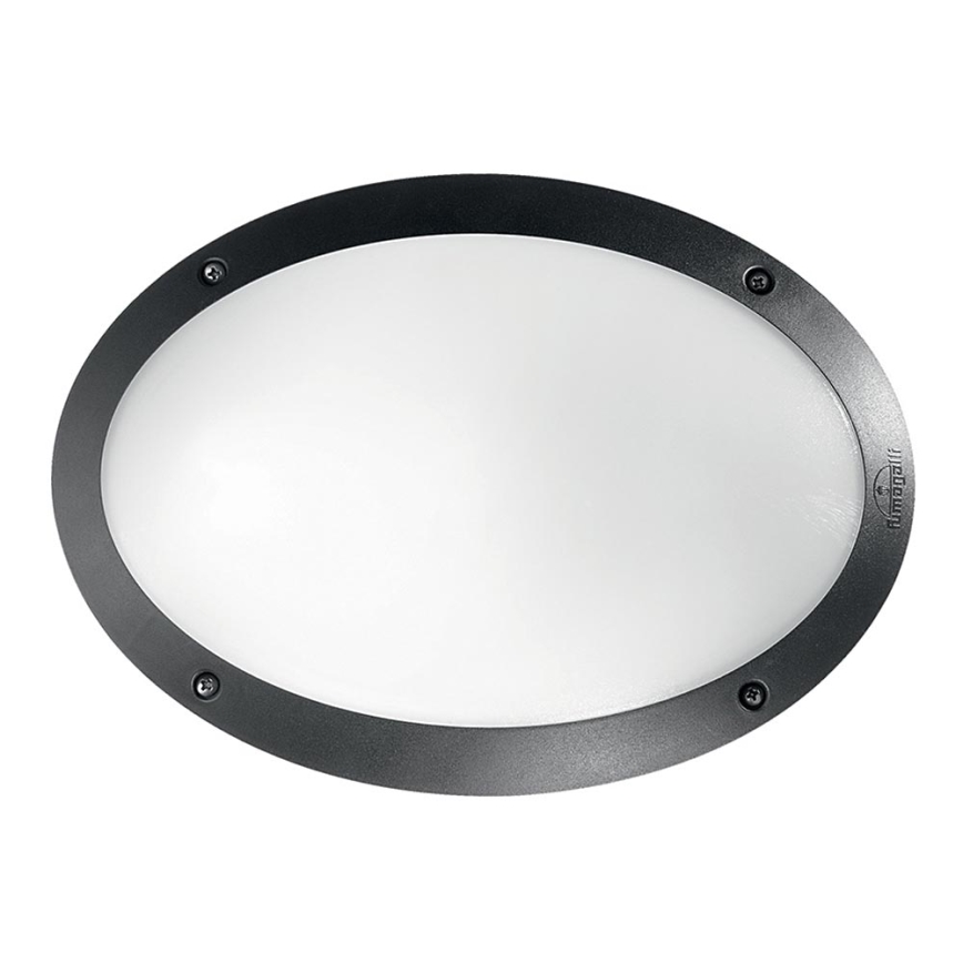 Ideal Lux - Väli seinavalgusti MADDI 1xE27/23W/230V IP66 must