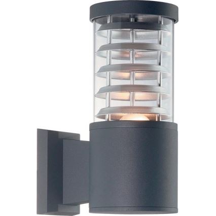 Ideal Lux - Väline seinalamp TRONCO 1xE27/42W/230V IP44 antratsiit