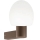 Ideal Lux - välisseinale kinnitatav seinavalgusti CLIO 1xE27/42W/230V IP44 pruun