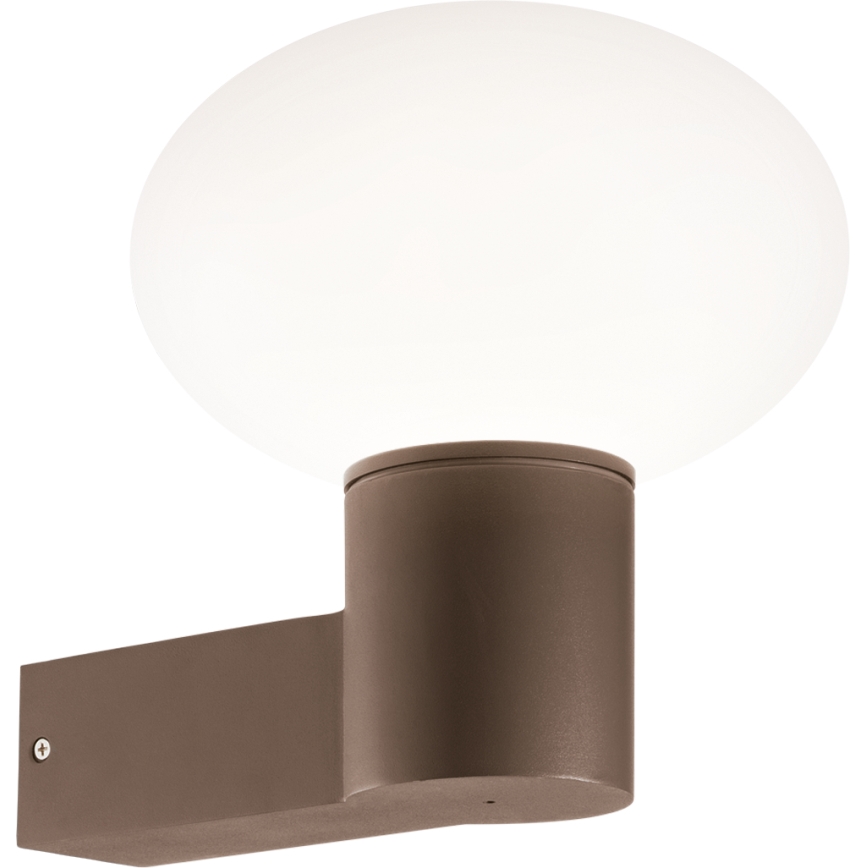 Ideal Lux - välisseinale kinnitatav seinavalgusti CLIO 1xE27/42W/230V IP44 pruun