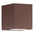 Ideal Lux - Välisseinale kinnitatav seinavalgusti UP 1xG9/15W/230V IP44 pruun