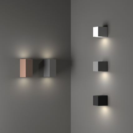 Ideal Lux - Välisseinale kinnitatav seinavalgusti UP 1xG9/15W/230V IP44 pruun