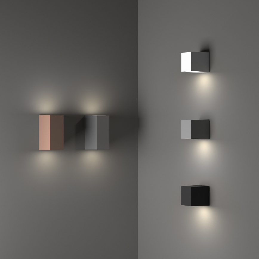 Ideal Lux - Välisseinale kinnitatav seinavalgusti UP 1xG9/15W/230V IP44 pruun