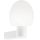 Ideal Lux - Välisseinale paigaldatav seinavalgusti CLIO 1xE27/42W/230V IP44 valge