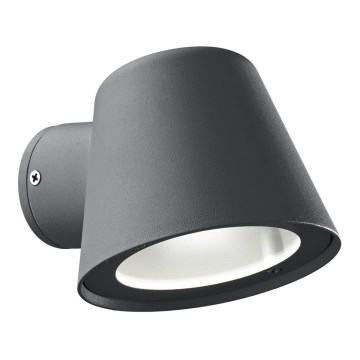 Ideal Lux - välisseinavalgusti GAS 1xGU10/28W/230V IP43 antratsiit