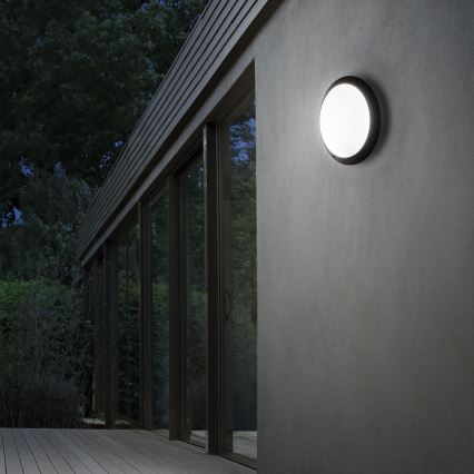 Ideal Lux - välisseinavalgusti POLAR 1xE27/23W/230V IP66 must