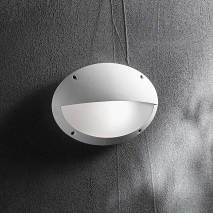 Ideal Lux - Välisseinavalgusti POLAR 1xE27/23W/230V IP66 valge