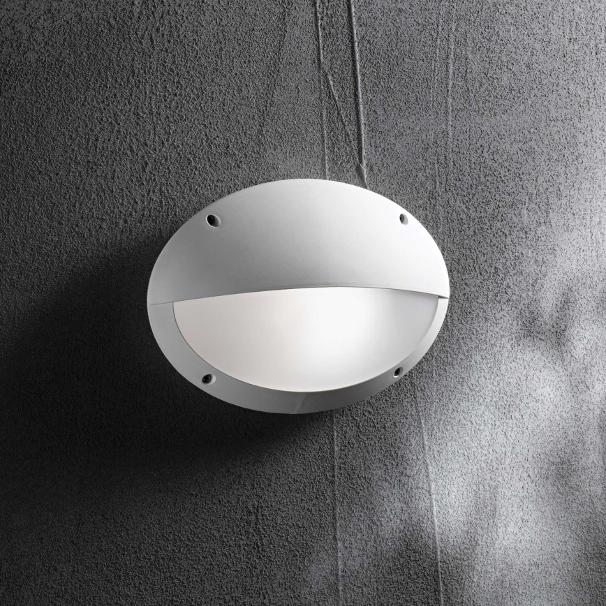 Ideal Lux - Välisseinavalgusti POLAR 1xE27/23W/230V IP66 valge