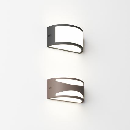 Ideal Lux - välisseinavalgusti REX 1xE27/60W/230V IP44 pruun