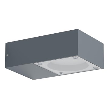 Ideal Lux - Välisseinavalgusti SIRIO 1xGX53/9W/230V IP65 antratsiit