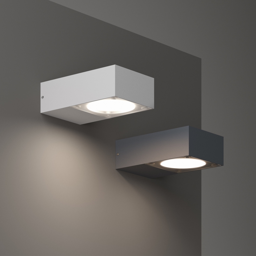 Ideal Lux - Välisseinavalgusti SIRIO 1xGX53/9W/230V IP65 antratsiit
