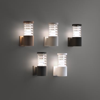 Ideal Lux - Välisseinavalgusti TRONCO 1xE27/42W/230V IP44 must