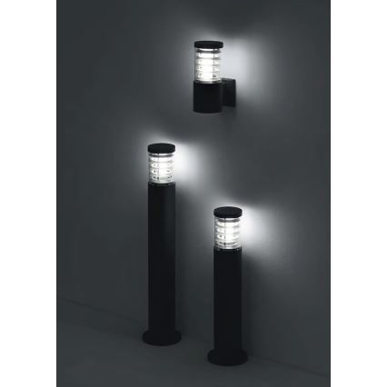 Ideal Lux - Välisseinavalgusti TRONCO 1xE27/42W/230V IP44 must