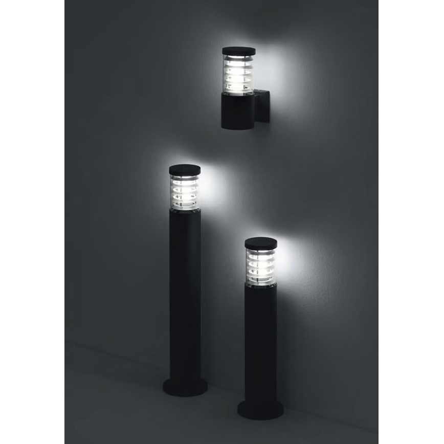 Ideal Lux - Välisseinavalgusti TRONCO 1xE27/42W/230V IP44 must