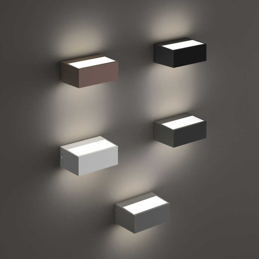 Ideal Lux - välisseinavalgusti TWIN 1xG9/28W/230V IP44 pruun