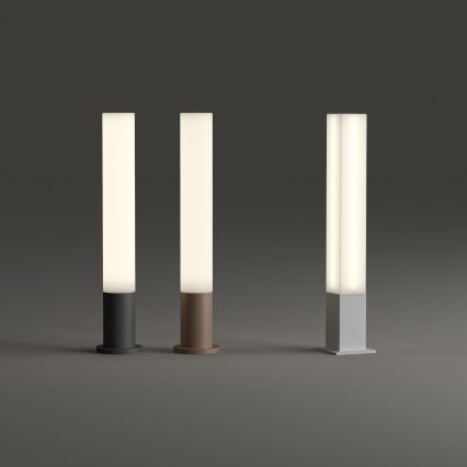 Ideal Lux - Välisvalgusti EDO OUTDOOR 1xGX53/15W/230V 80 cm IP65 pruun